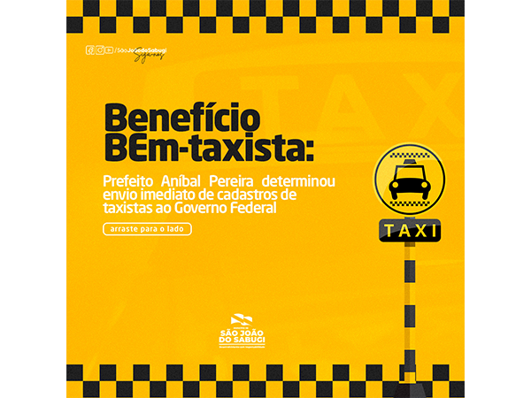 Benefício BEm-Taxista